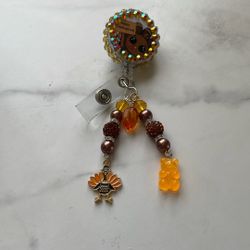 Holiday handmade name badge