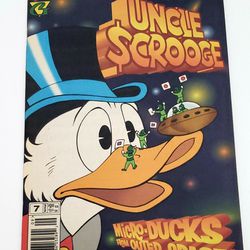 Uncle Scrooge Micro-Ducks From Outer Space Walt Disney Giant Comic Book #7 
