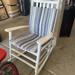 White Rocking chair Home Depot!
