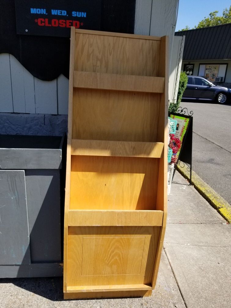 Free Large Wood Display Case