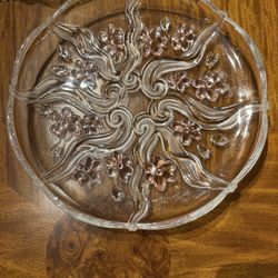 Glass platter/tray