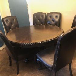Table And 6 Chairs