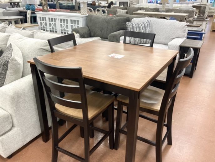 New Table & 4 Stools — SPECIAL