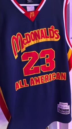 Michael Jordan’s McDonald’s all American jersey