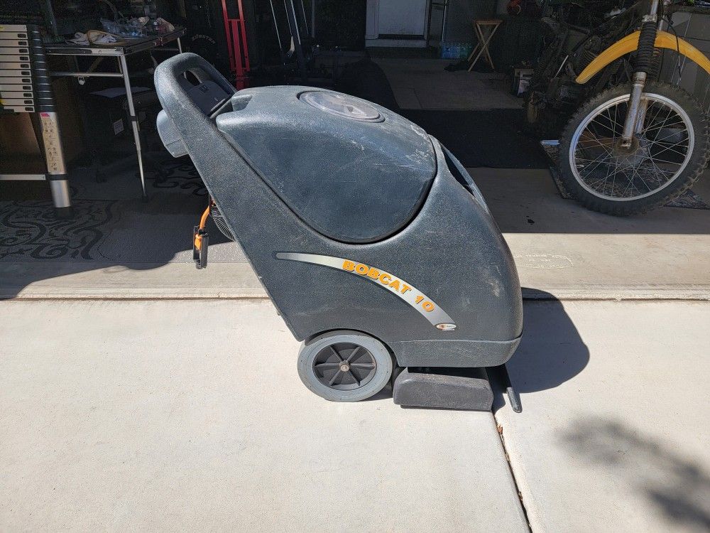 Triple S Bobcat 10 Commercial Floor Scrubber / Extractor — Fully Serviced — $550