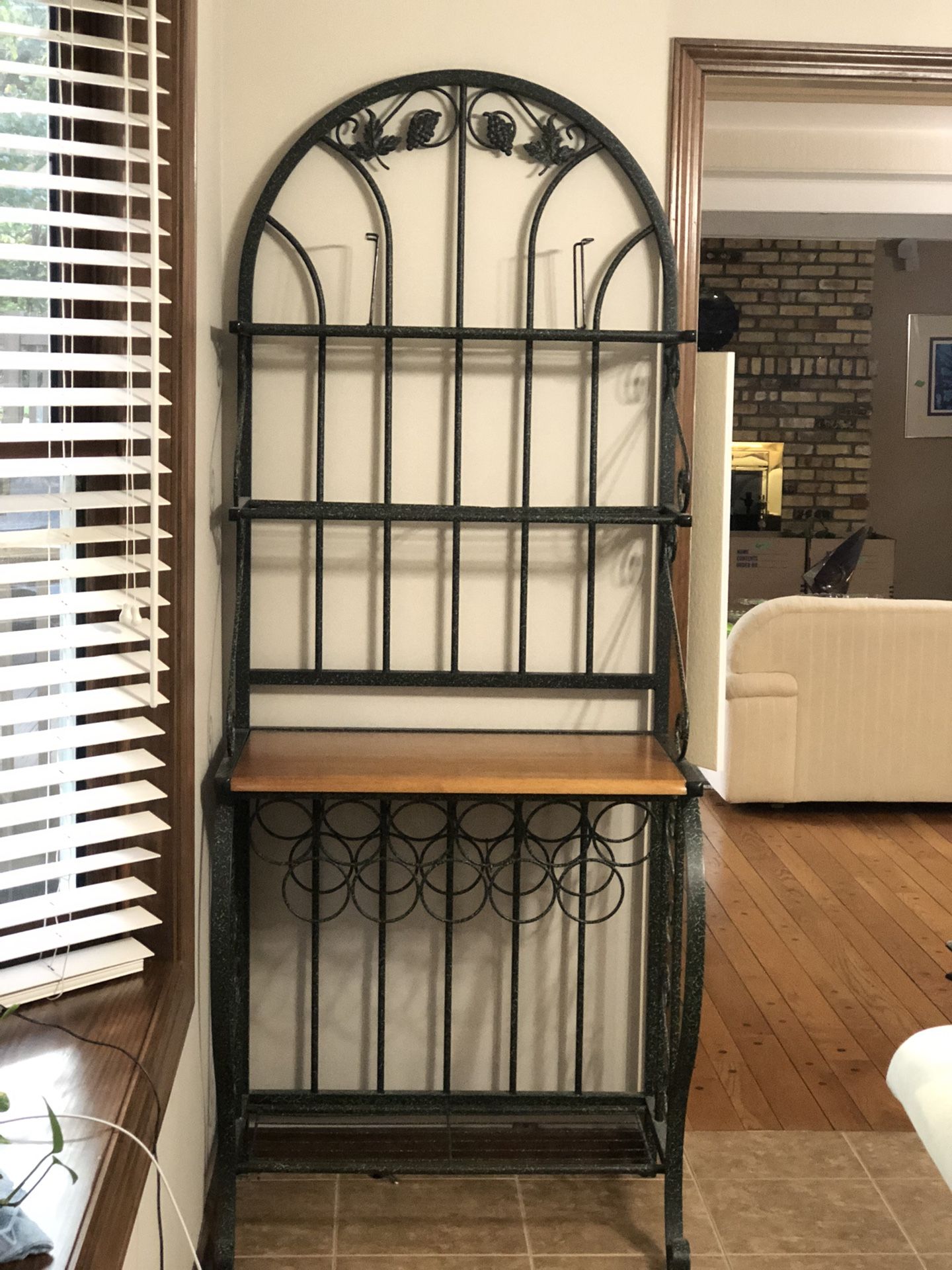 Baker’s Rack & Corner Plant Stand