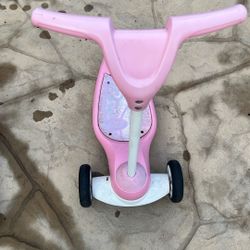 Pink Scooter Radio Flyer