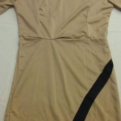 Tan/Black Dress for Child, NEW

