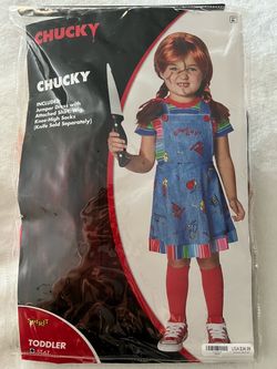 Toddler Girls Chucky Costume