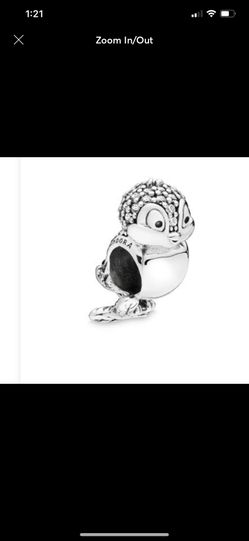 Snow White Bird Charm by Pandora Jewelry