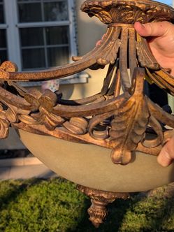 Bronze Light Fixture