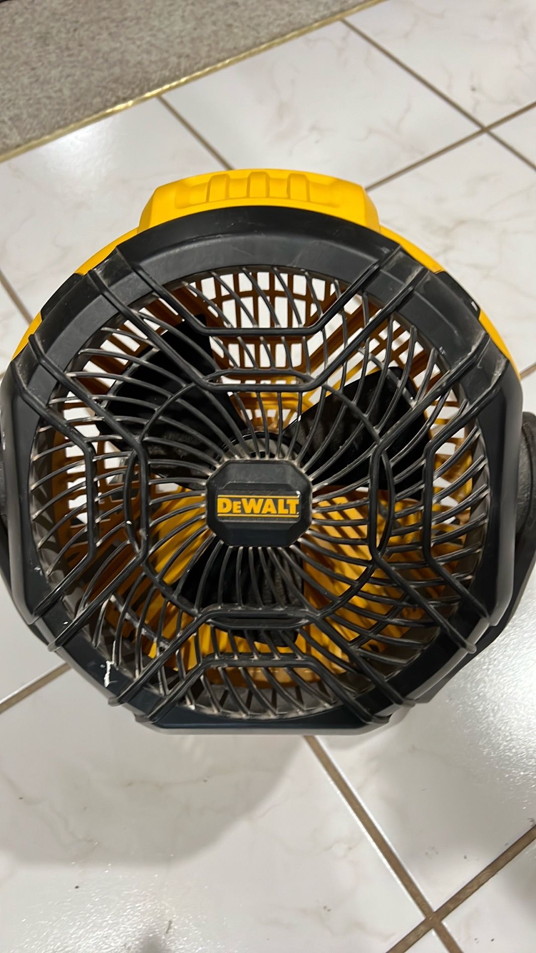 Dewalt battery fan