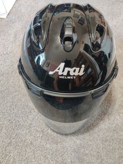 Arai Ram-X Helmet XL Black W/ Cardo
