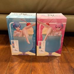 Rem/Ram Cream Soda Figure (Set Of 2)