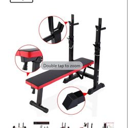Brand New Never Used Bench Press With Bar 
