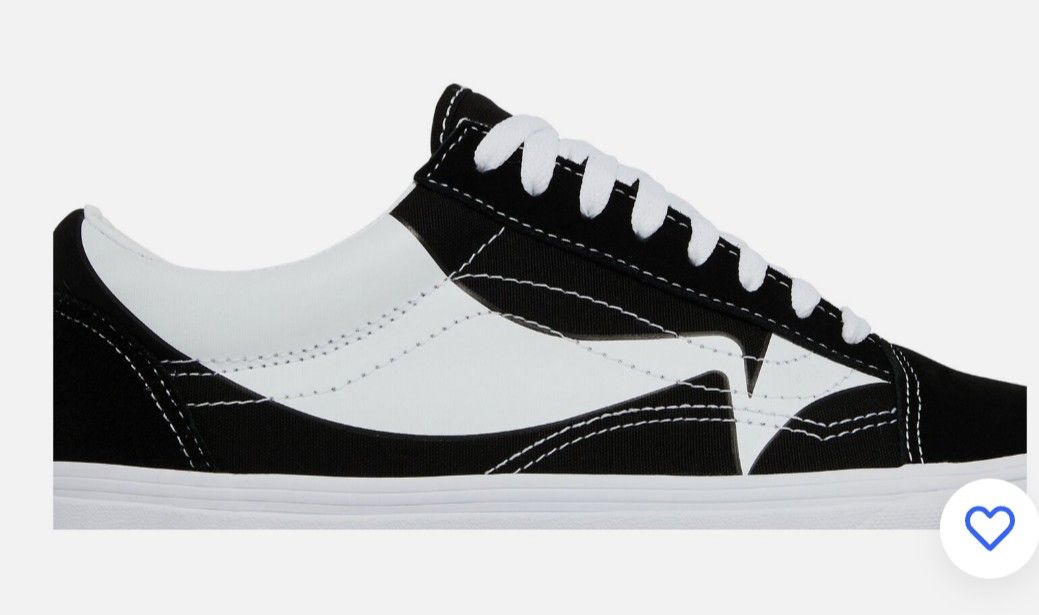 Size 4 .5 Boys & 6 women's- VANS Old Skool Warp - Black