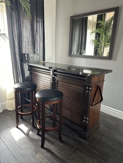 Bar With Barstools