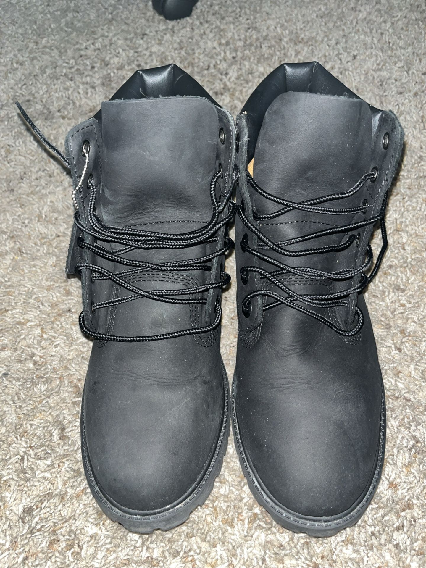 Boys Black Timberland Boots