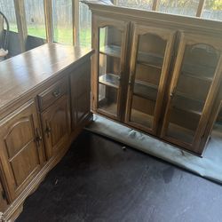 Wooden China Cabinet!