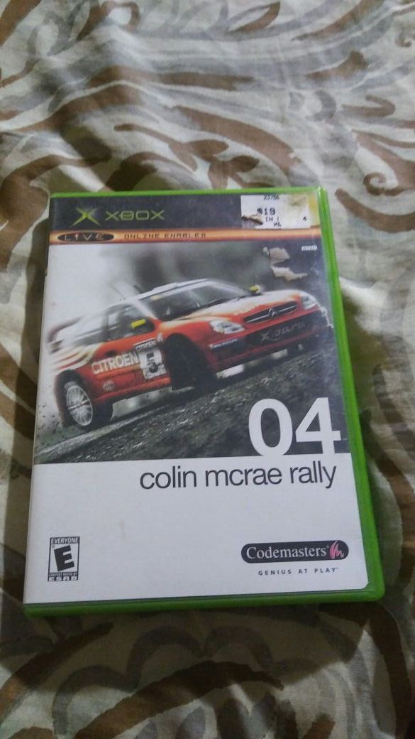Colin Mcrae rally 04 Xbox