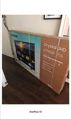 Samsung TV 75 inch.