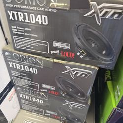 XTR110SWD4 Subwoofer Orion