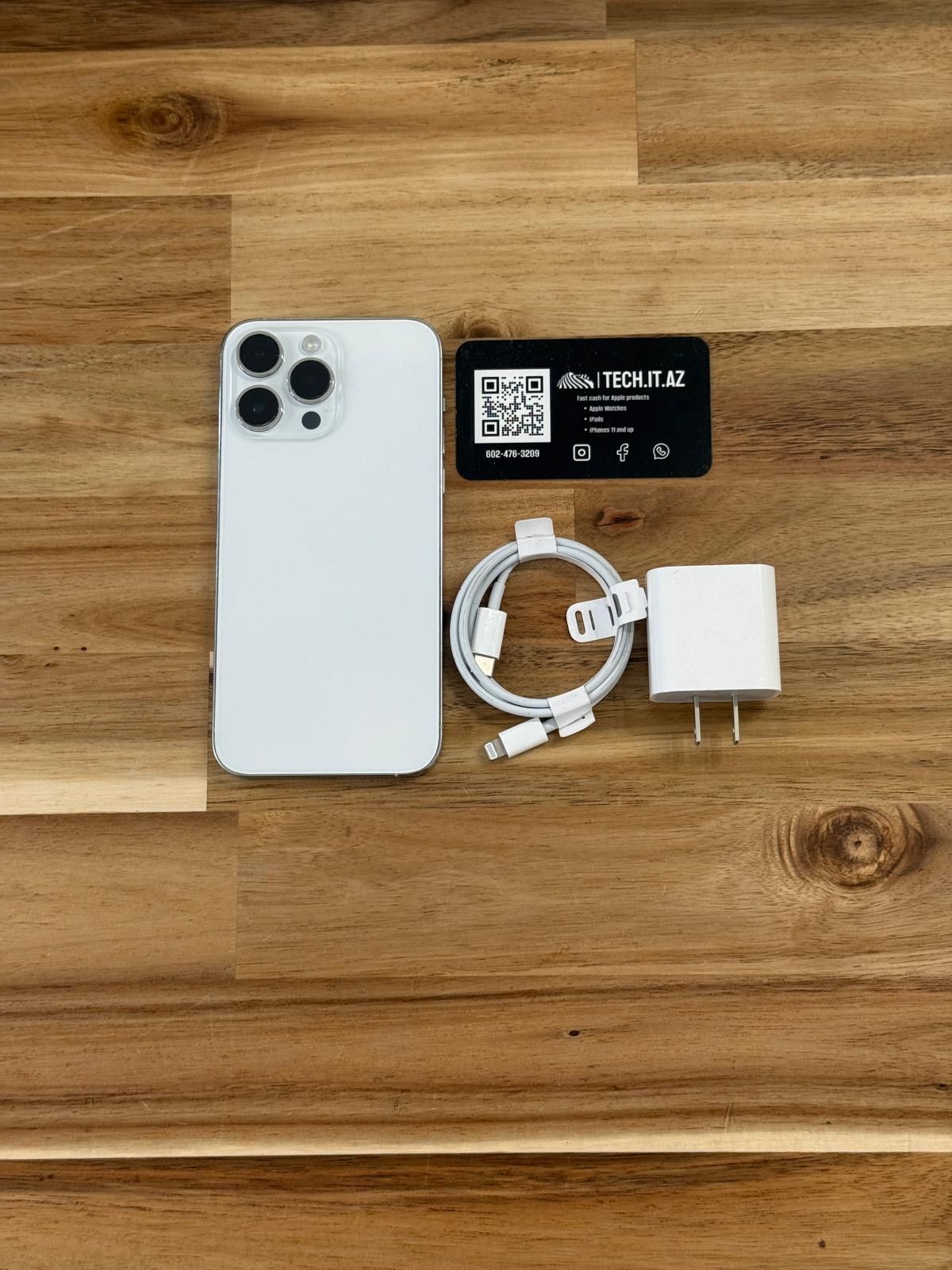 📱 iPhone 14 Pro Max | 128GB | Silver | Unlocked (Any Carrier)