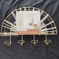 Brand New Macrame Wall Hooks
