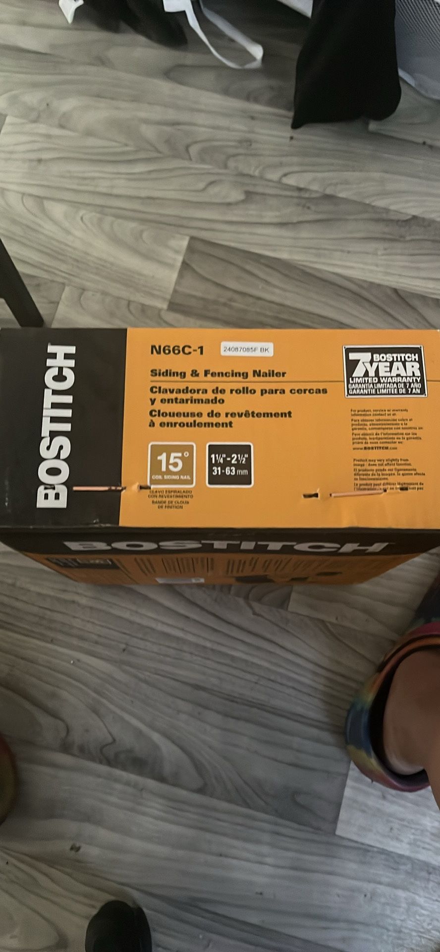 BOSTITCH N66C-1 Siding And Fencing Nailer