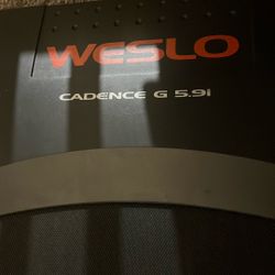 Weslo Cadence G 5.9i Folding Treadmill