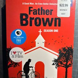 FATHER BROWN  Season One Mark Williams  Sorcha Cusack  4-Disc  DVD  BBC  USA