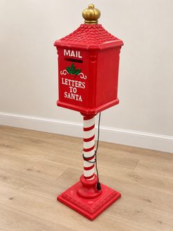40” Letters to Santa Christmas Mailbox – Holiday Living