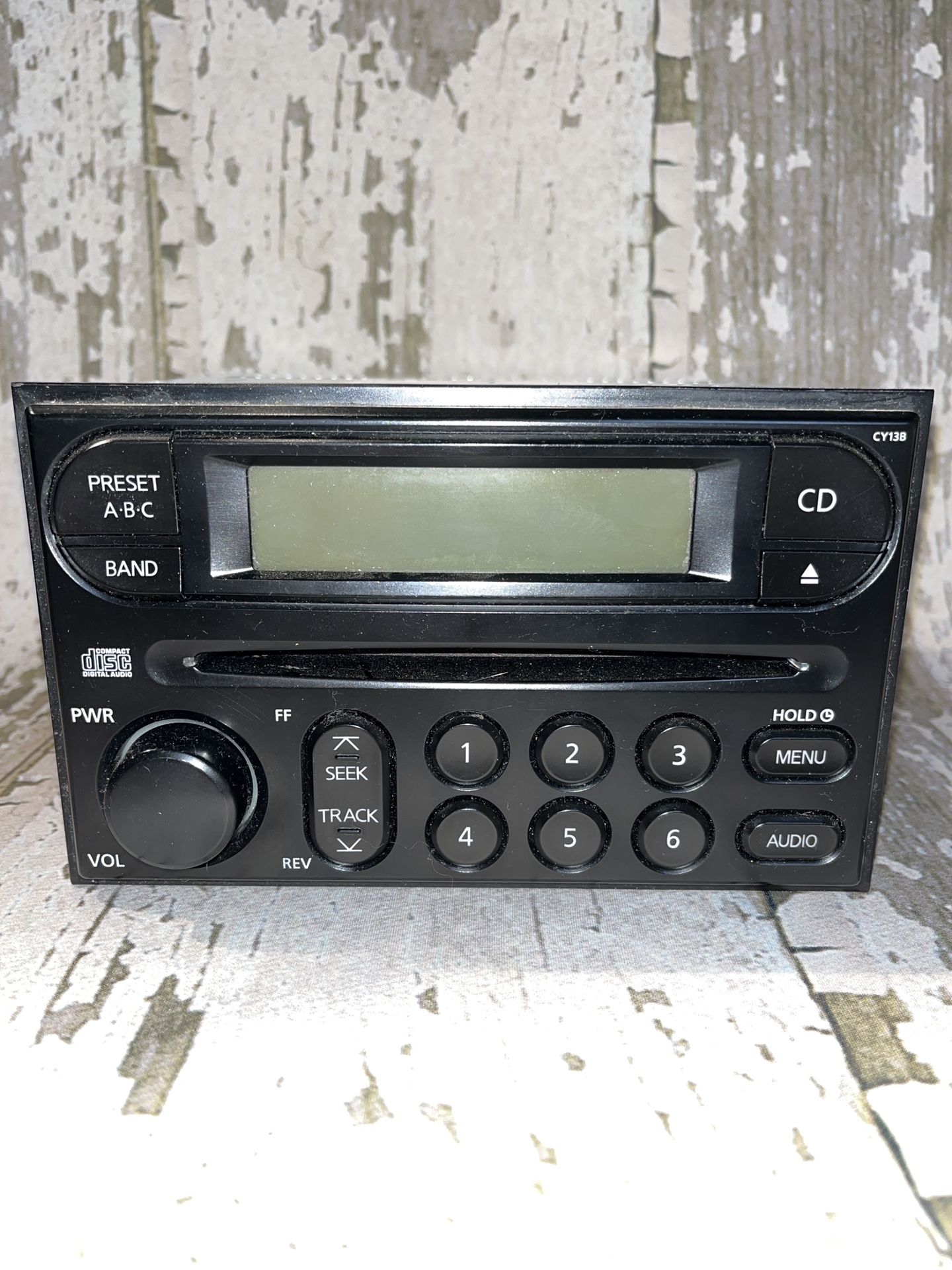 Nissan Xterra Frontier OEM AM FM Radio CD Player Stereo PP-2449V -Not Tested
