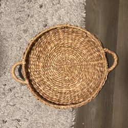 Woven Target Tray/ Basket