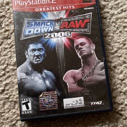 Smack Down Vs Raw (ps2 Game) Wwe Wrestling 