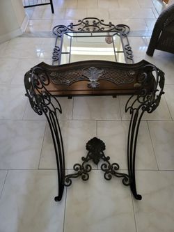 Ethan Allen console table