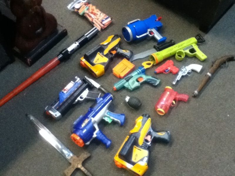 Nerf Guns & Misc Toy Guns/Swords