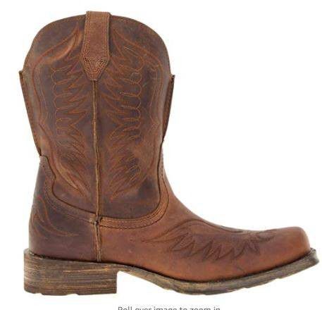 NEW Size 9.5 Wide Ariat Men Rambler Phoenix Western Cowboy Boot