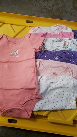 Baby girl onesies 9months