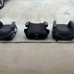 Set Of 3 Used Child Booster Seats