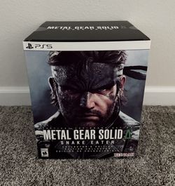 Metal Gear Solid Delta: Snake Eater Collector’s Edition PlayStation 5 “NOT A CONSOLE”