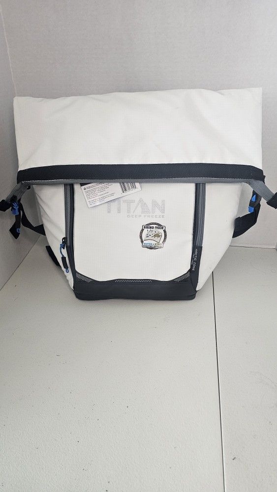 Titan 20 Can And Ice Roll Top Backpack Cooler