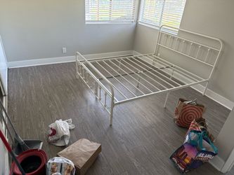 Queen bed frame