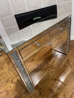 Mirrored Console/ Entry/ Desk Table 