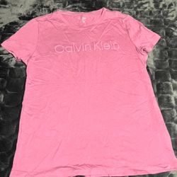 Pink Calvin Klein Shirt