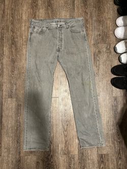 501’s washed grey colorway