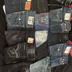 Rock Revival, True Religion, Levi’s All Size 34