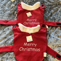 Pets Christmas Costumes  $10 For 2 . 