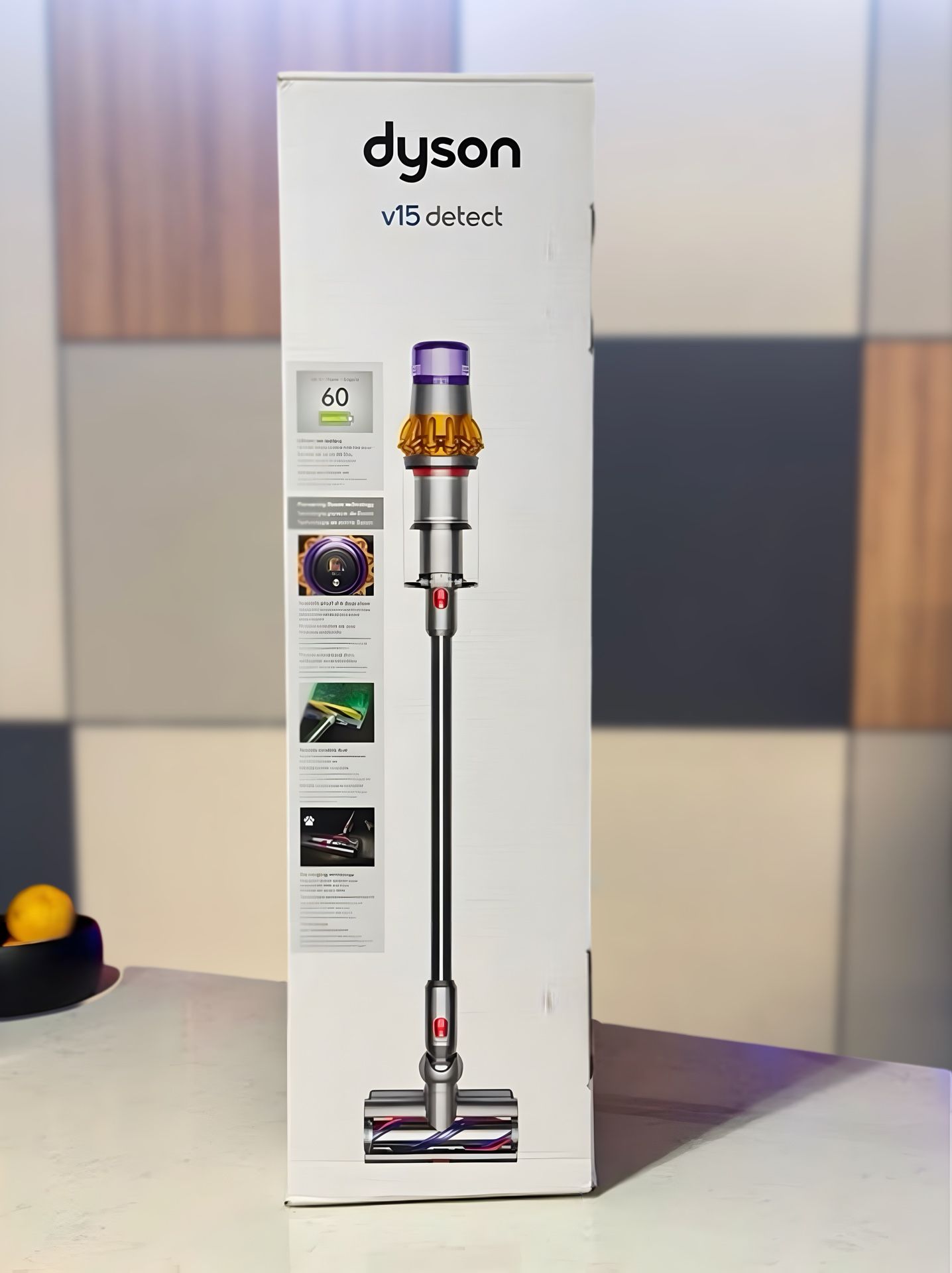 Dyson V15 Detect – Laser Precision, Max Suction, Latest Model, New - Send Your Best Offer !