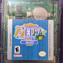 The Legend Of Zelda Oracle Of Ages For Gameboy Color